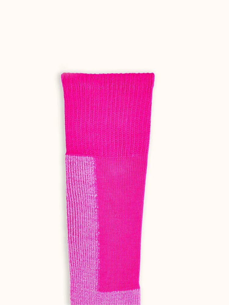 Unisex Maximum Cushion Over-Calf Ski Socks