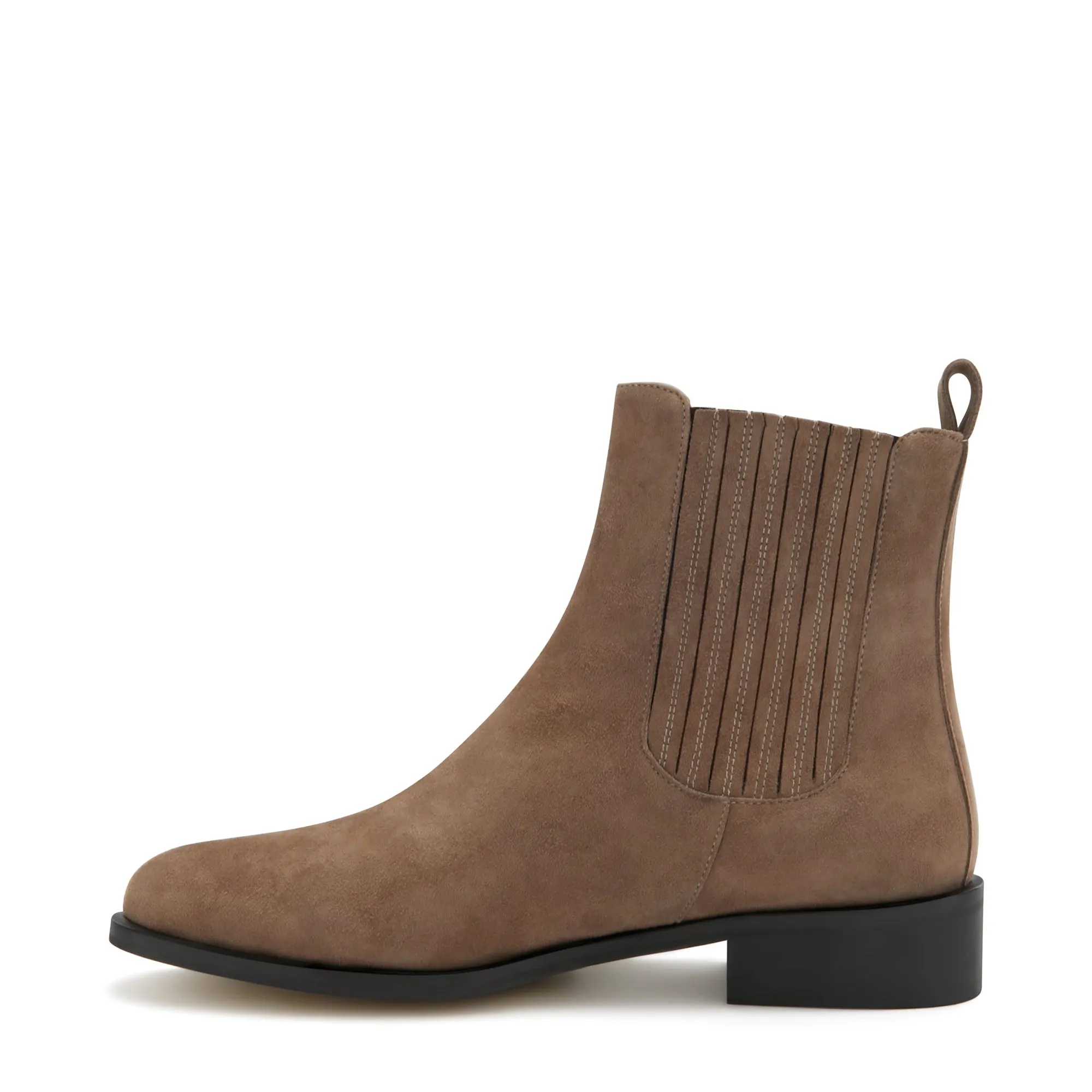 Vendôme Chey taupe suede chelsea boots