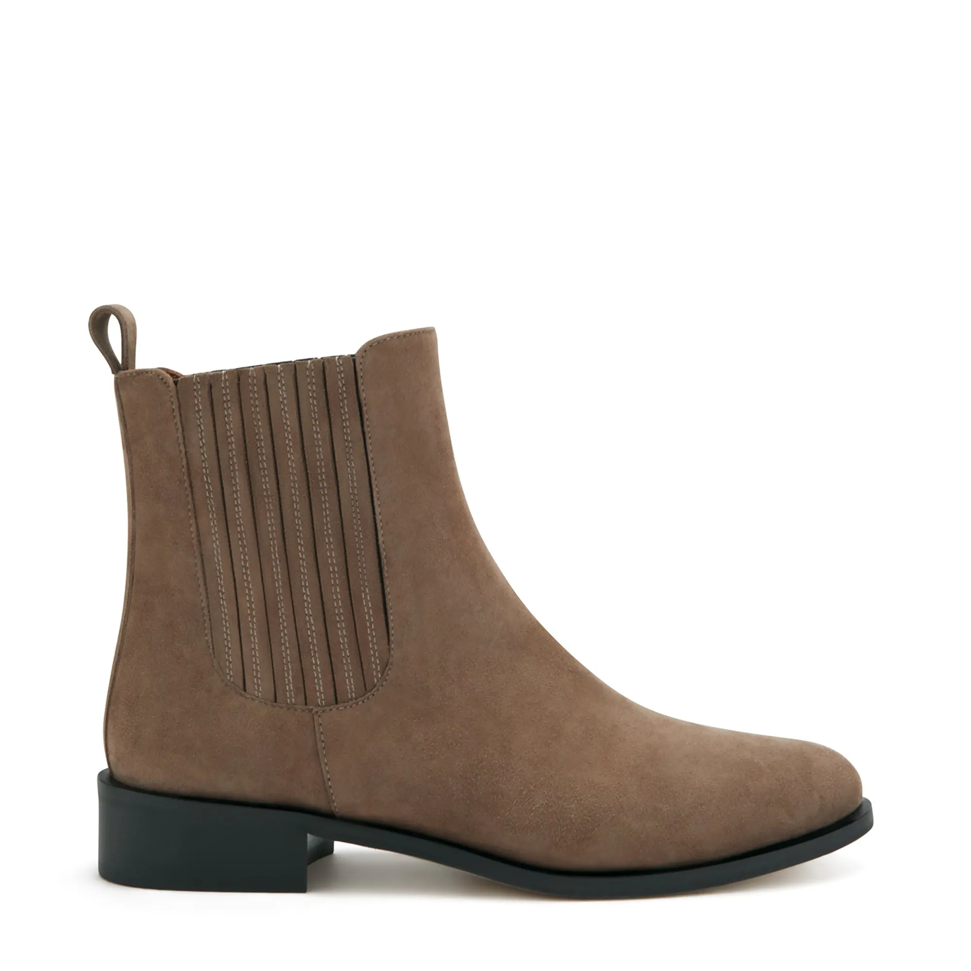 Vendôme Chey taupe suede chelsea boots