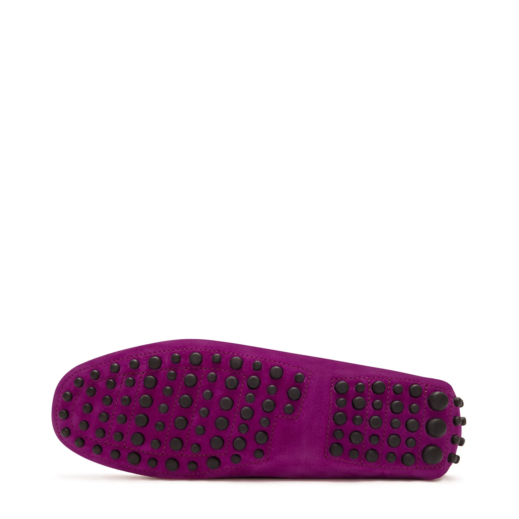 Vendôme Marie fuchsia suede moccasins