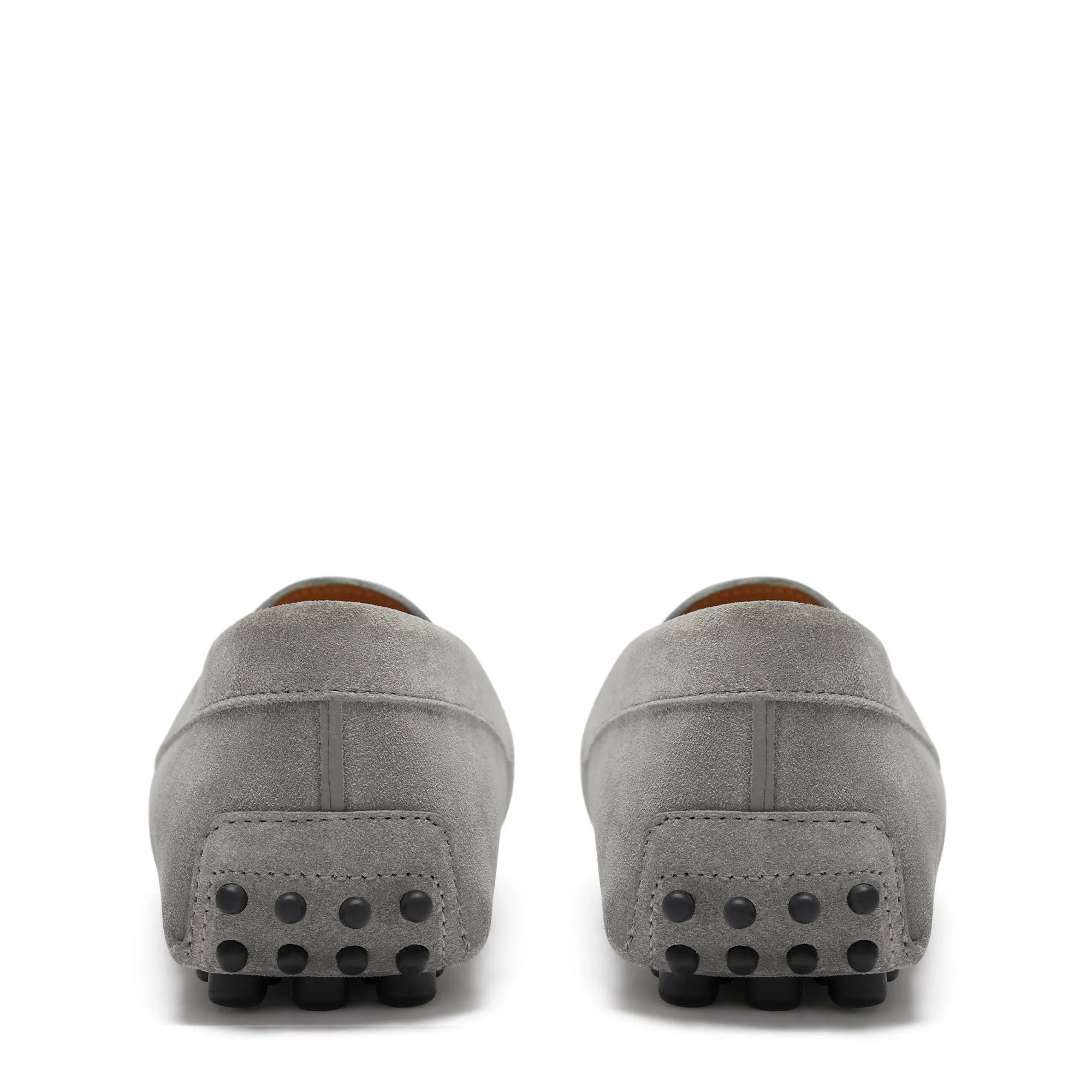 Vendôme Marie grey suede moccasins