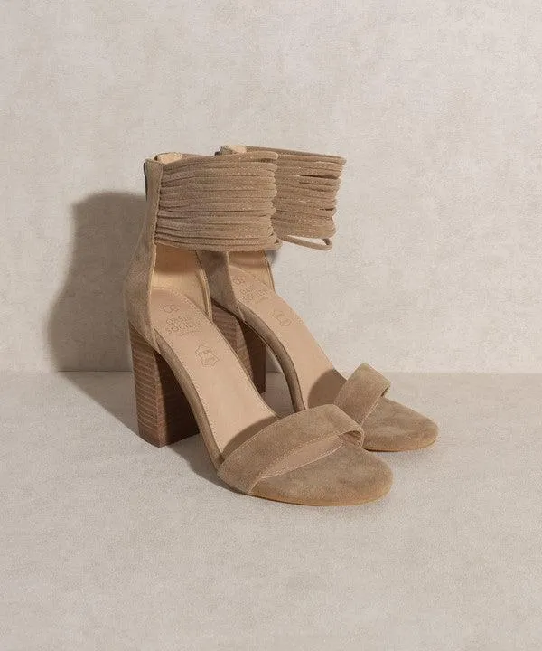 Womens Shoes Style No. Blair - Thick Ankle Strap Block Heel