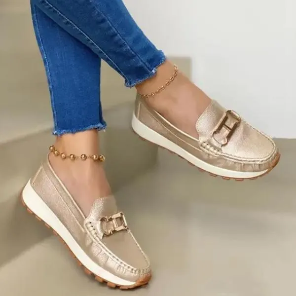 Women's Soft Sole Handmade Casual Shoes Comfy Daily Loafers