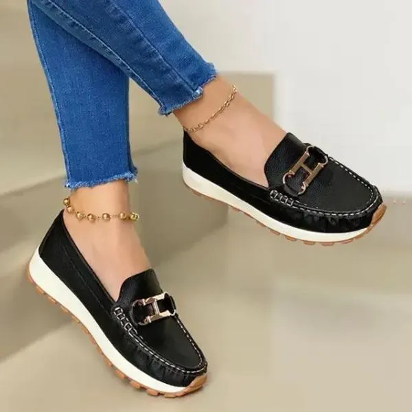 Women's Soft Sole Handmade Casual Shoes Comfy Daily Loafers