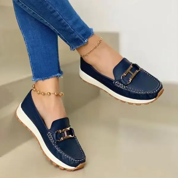 Women's Soft Sole Handmade Casual Shoes Comfy Daily Loafers