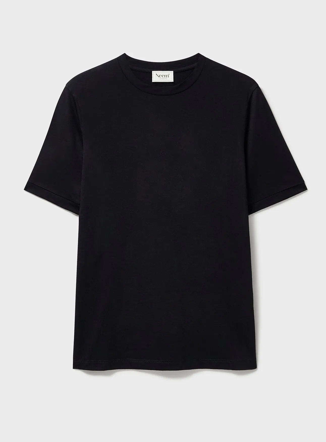 ZQ Merino Wool Jersey Super 120s Black T-Shirt